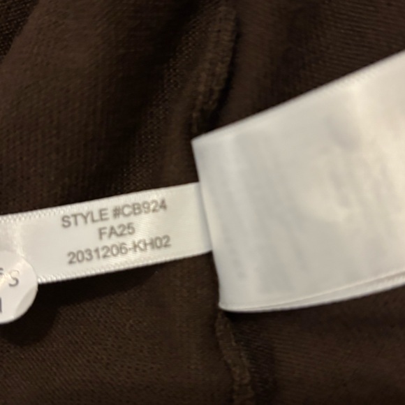 J. Crew Carolyn Fitted Crewneck Sweater in Merino Wool in French Press XL. NWT - Picture 12 of 12